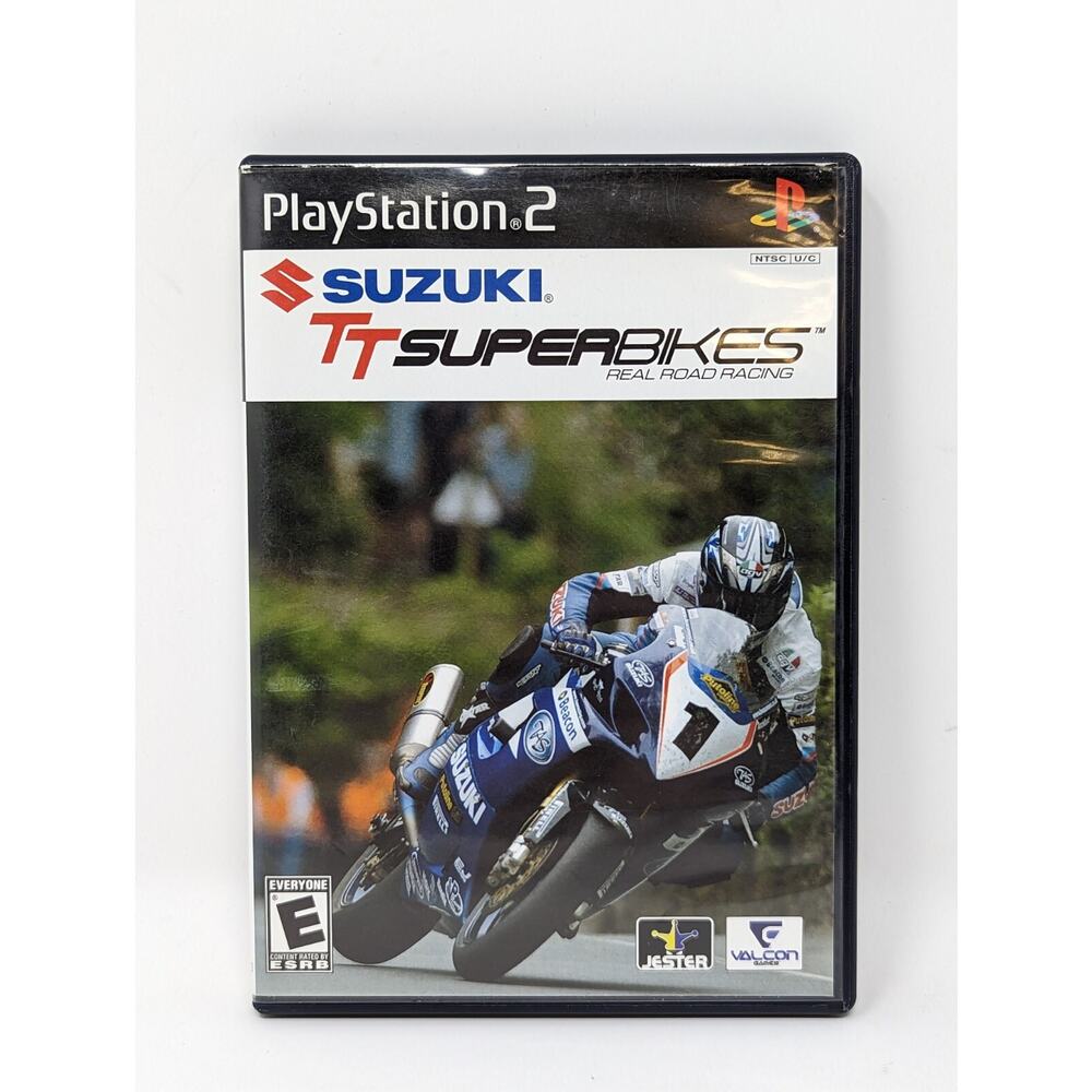 Suzuki TT Super Bikes: Real Road Racing Game PlayStation 2 PS2 Manual Tested